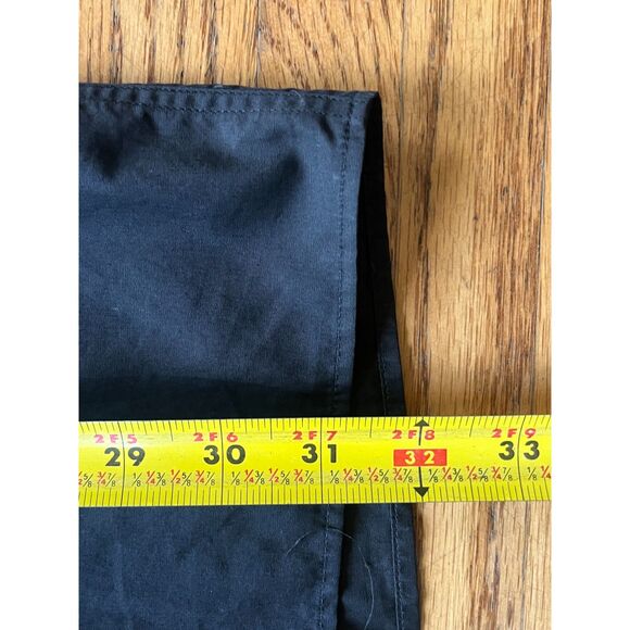 Vintage V2 By VERSACE Black 100% Cotton Button Up Shirt Top   Mens Size XL - Picture 9 of 12